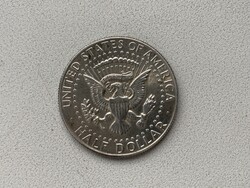 Kennedy ezüst fél dollár 1966, half dollar