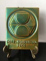 Zsolnay eozin plakett