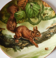 Wedgwood mókusos dísztányér