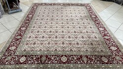 3893 Pakisztáni Tabríz kézi csomó gyapjú perzsa szőnyeg 248X317CM ingyen futár