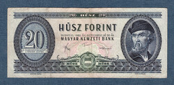 20 Forint 1980  Hetedik Kádár címeres huszas