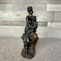 Afrikai dekor szobor