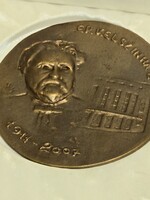 Erkel Színház Pataky Dorka bronz plakett