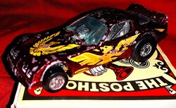 1977. - HOT WHEELS - MATTEL -RED FIREBIRD FUNNY CAR - fém kisautó 1:64 a képek szerint