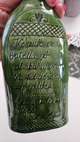 Mázas pálinkás butélia, azaz butykos