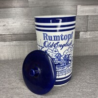 Rumtopf Old English kerámia tartó edény