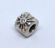 Pandora Desert star bicolor sterlig ezüst és 14k arany