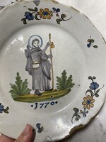 Szent Jakab 1770 francia tányér