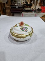 Herendi viktória mintás porcelán bonbonier