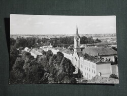 Képeslap,Kalocsa,múzeum,értéktár,templom látkép,részlet, 1963-