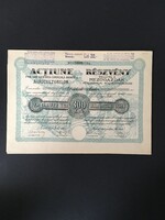 Románia / Arad Mezőgazdák Kereskedelmi Részvénytársaság Részvény 1923.