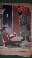 1961.XVII.évfolyam LUDAS MATYI kultusz humoros szatírikus hetilap újság HIÁNYTALAN TELJES ÉVAD KÖNYV