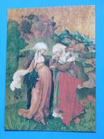 Képeslap / Művészlap - Advent első vasárnapja: Mária látogatása Erzsébetnél, Selmecbánya 1506