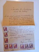 ZA613.31  Régi IRAT-illetékbélyegek -Mezőcsát 1926 Dr. Fűrész Viktor ügyvéd - Ádám Mihály