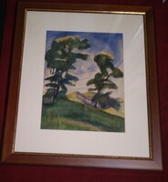 Vince Korda Oil painting 1923