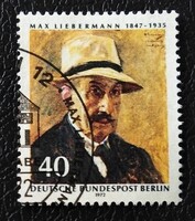 BB434p / Németország - Berlin 1972 Max Liebermann bélyeg pecsételt