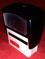 Retro MINŐSÉGI COLOP L40 automata bélyegző ÁRUMEGNEVEZŐ pecsétgumival hibátlan 10X10cm képek szerint