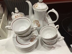 Hibátlan porcelán teáskészlet