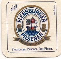 Söralátét: Flensburger sör.