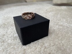 Eredeti Chanel Coco Crush arany gyémánt gyűrű