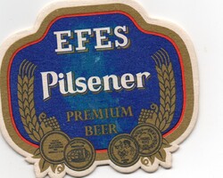 Söralátét: EFES Pilsener sör.