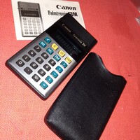 Canon Palmtronic 8M 3 japán számológép töltővel együtt