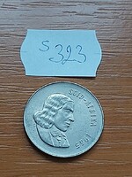 DÉL-AFRIKA 20 CENT 1965  "SUID-AFRIKA", Nikkel, Jan van Riebeeck  S323