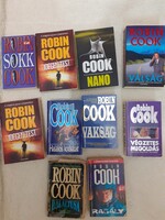 10 darab Robin Cook könyv