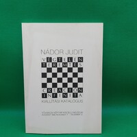 Nádor Judit kiállítási katalógus,  könyv