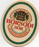 Söralátét: Borsodi sör.