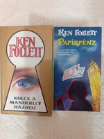 2 darab Ken Follett könyv