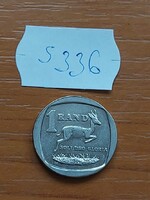 DÉL-AFRIKA 1 RAND 1999 Nikkellel bevont sárgaréz, Antilop  S336