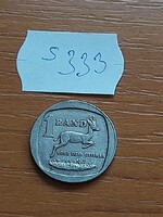 DÉL-AFRIKA 1 RAND 1995 Nikkellel bevont sárgaréz, Antilop  S333