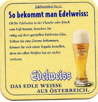 Söralátét: Edelweiss sör.