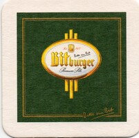 Söralátét: Bitburger.