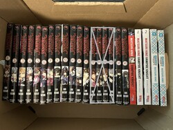 Matsuri Hino - Vampire Knight mangasorozat, 1-12. & 17-19. részek + 5 könyv