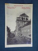 Képeslap,Gyulafehérvár,Alba Iulia,Batyhány múzeum,Csillag vár,Weiss Bernát kiadás,1911- ,sérült,