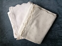 Embroidered Monogram Damask Pillow Pair