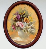 Varga Szidónia Vegyes csendélet 50x40 cm + keret