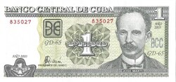 1 peso 2003 Kuba Cuba Gyönyörű