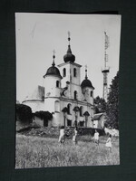 Képeslap,Kőszeg,Kálvária templom látkép,részlet, 1963-