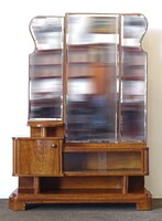 0R776 Flóderezett art deco pipere tükör