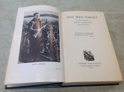 DUFF COOPER: OLD MAN FORGET - ÖNÉLETRAJZI REGÉNY 1953. RUPERT HART-DAVIS