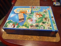 Retro holiday utazás Európában hiánytalan társasjáték novoplast