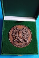 Honvédségért bronz plakett