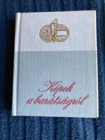 Képek a barátságról - minikönyv