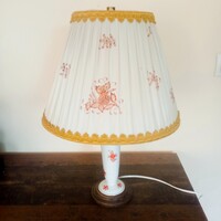 Herendi Apponyi Orange Mintás Asztali Lámpa pár