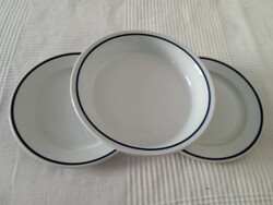 Porcelán elzett Alföldi tál és 2 kistányér