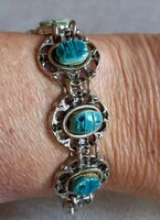 Old Egyptian Scarab Bracelet