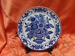 Gyönyörű  holland  porcelán  dísztányér